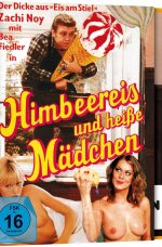 Himbeereis und heise Madchen