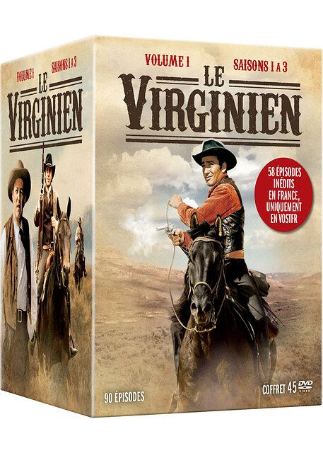 Le Virginien Volume 1 Saisons 1 à 3