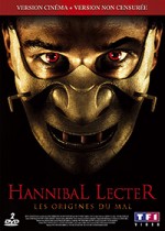 Hannibal Lecter : les origines du mal - Edition 2 dvd EPUISE/OUT OF PRINT