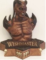 Wishmaster  (Blu-Ray+DVD) - Büste inkl. Mediabook - Limited 555 Edition EPUISE/OUT OF PRINT